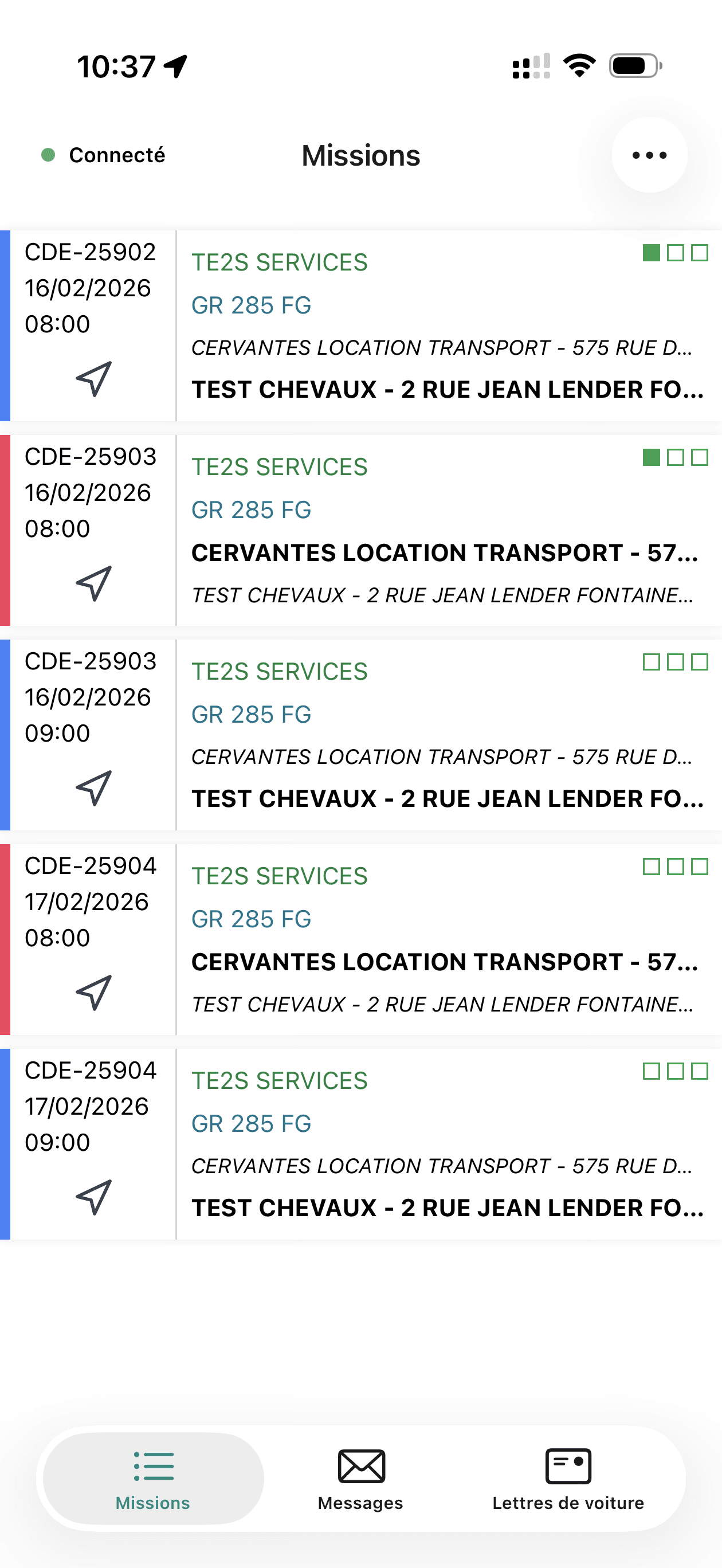 Application mobile terrain pour l'industrie développée par Apptim